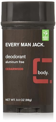 Every Man Jack Deodorant 3oz Cedarwood (3 Pack) Beauty & Personal Care Every Man Jack