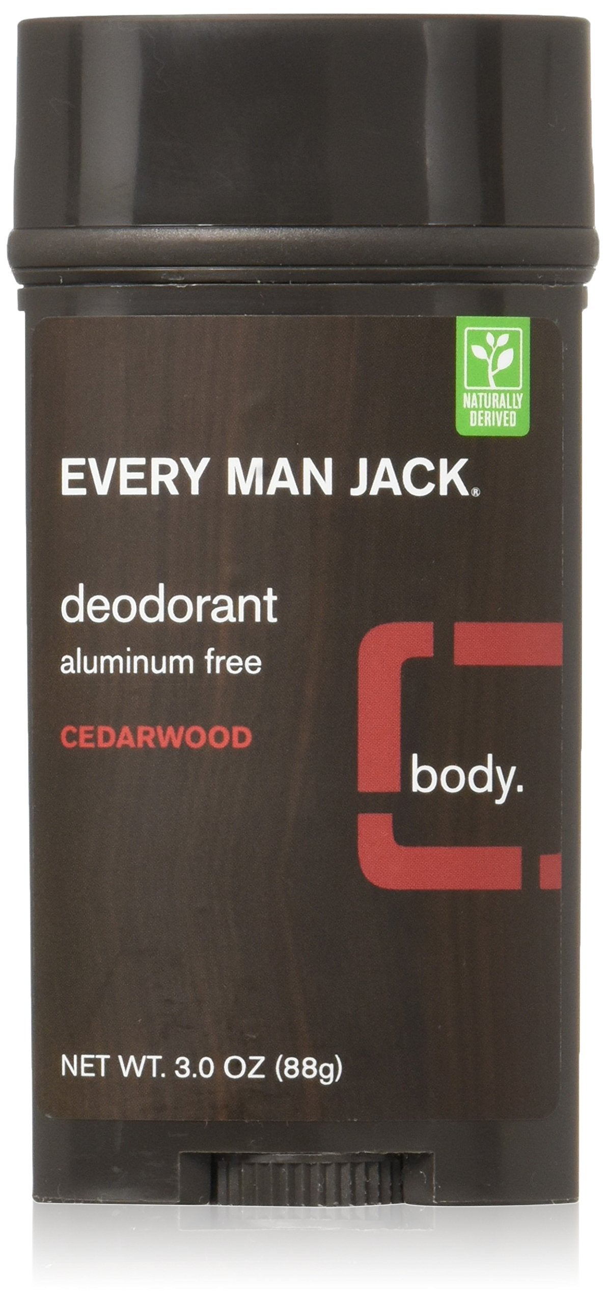 Every Man Jack Deodorant 3oz Cedarwood (3 Pack) Beauty & Personal Care Every Man Jack