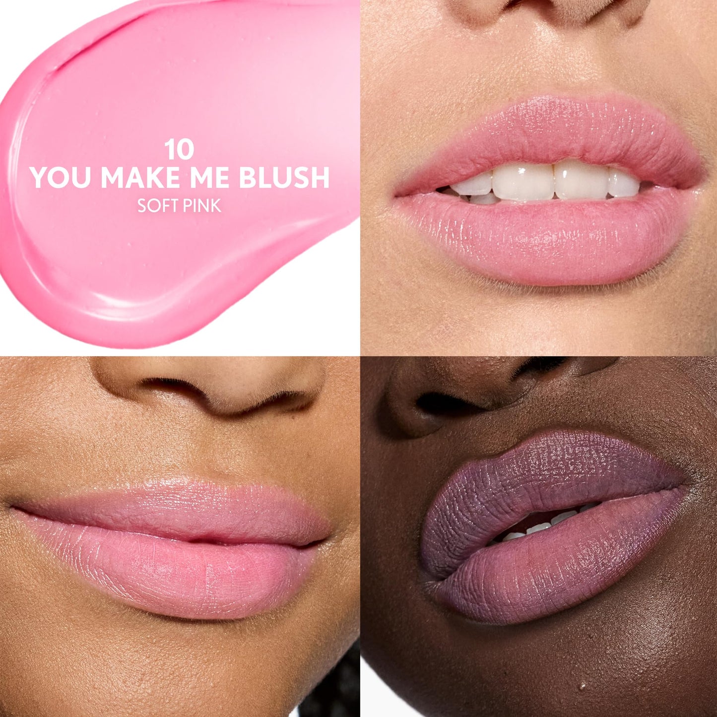 COVERGIRL Clean Fresh Tinted Lip Balm SPF 15-10 - You Make Me Blush, with Mineral Sunscreen, Moisturizing, Vegan Formula, 0.14oz Beauty and Personal Care COVERGIRL