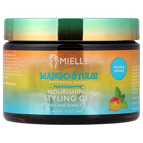 Mielle Nourishing Styling Gel Mango & Tulsi 12 Oz (Pack of 1) Beauty & Personal Care Mielle Organics