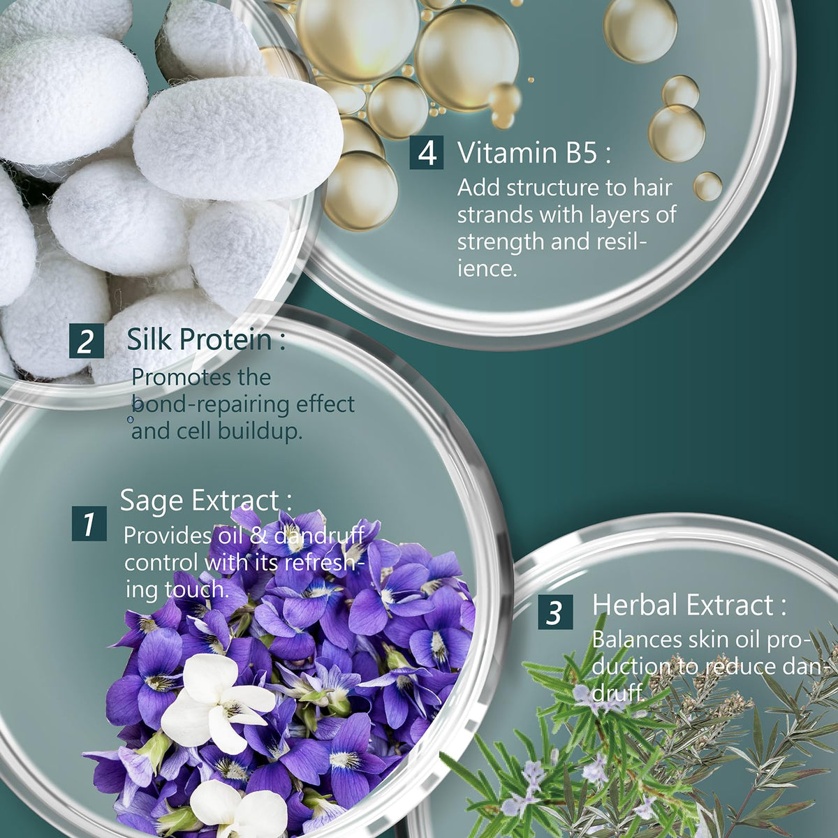 SH-RD Sage Purifying Semi-Treatment for Oily Hair/Scalp | Balancing Conditioner with Clarifying Sage Extract, Protein, Rosemary | Anti-Frizz,