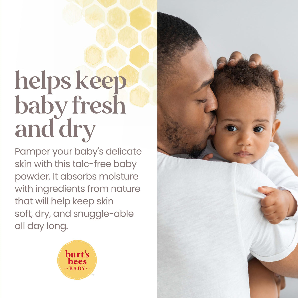 Burt's Bees Stocking Stuffers, Baby Dusting Powder, 100% Natural Origin, Talc-Free, Pediatrician Tested, 7.5 Ounces, Pack May Very Beauty & Personal Care Burt's Bees