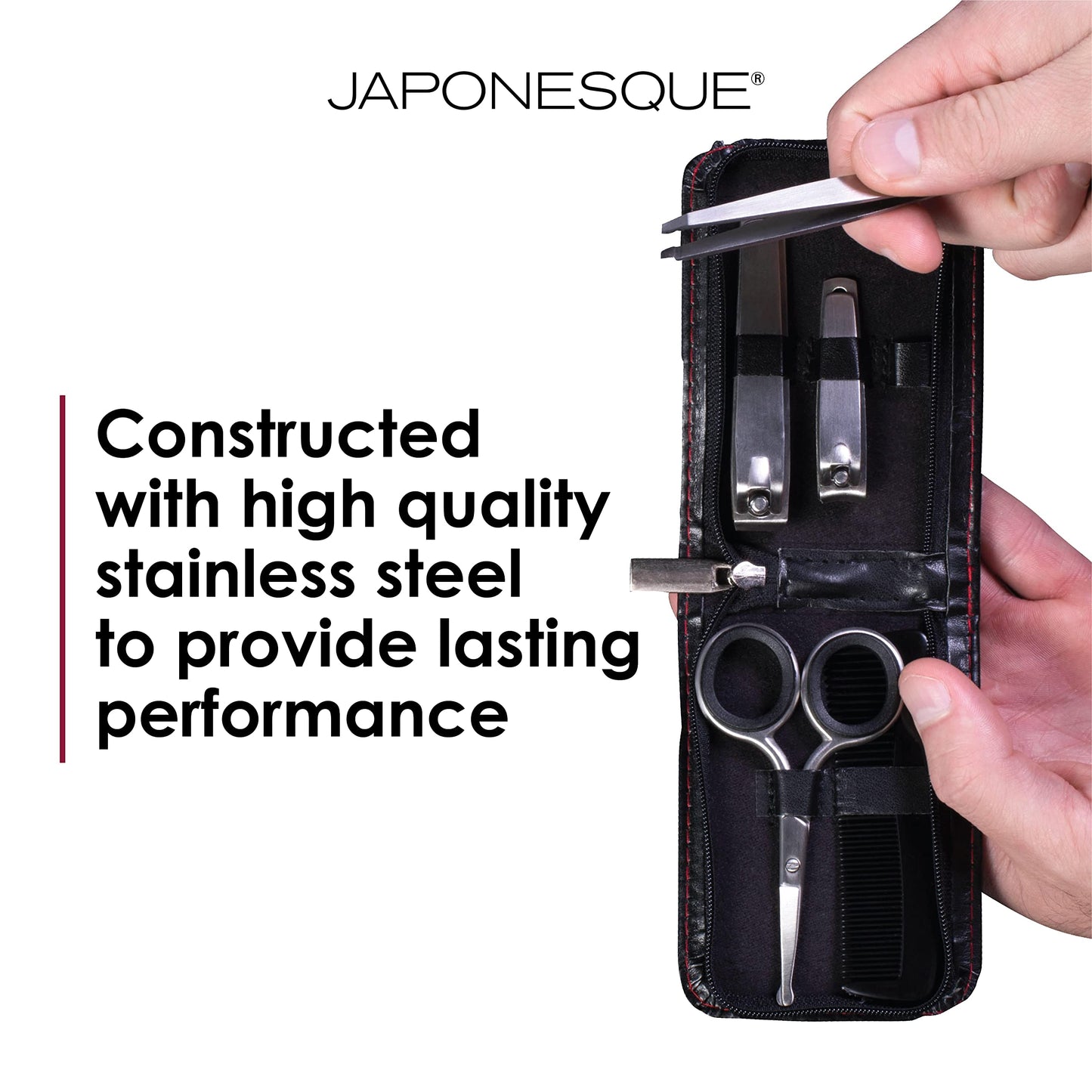 JAPONESQUE Men's Ultimate Grooming Kit 1 count (Pack of 6) Beauty and Personal Care JAPONESQUE