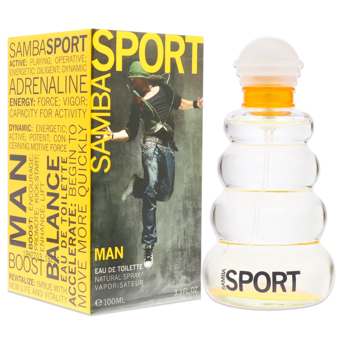 Perfumer's Workshop Samba Sport for Men, Edt Spray, Aromatic, 3.3 Oz Beauty & Personal Care Perfumer's Workshop