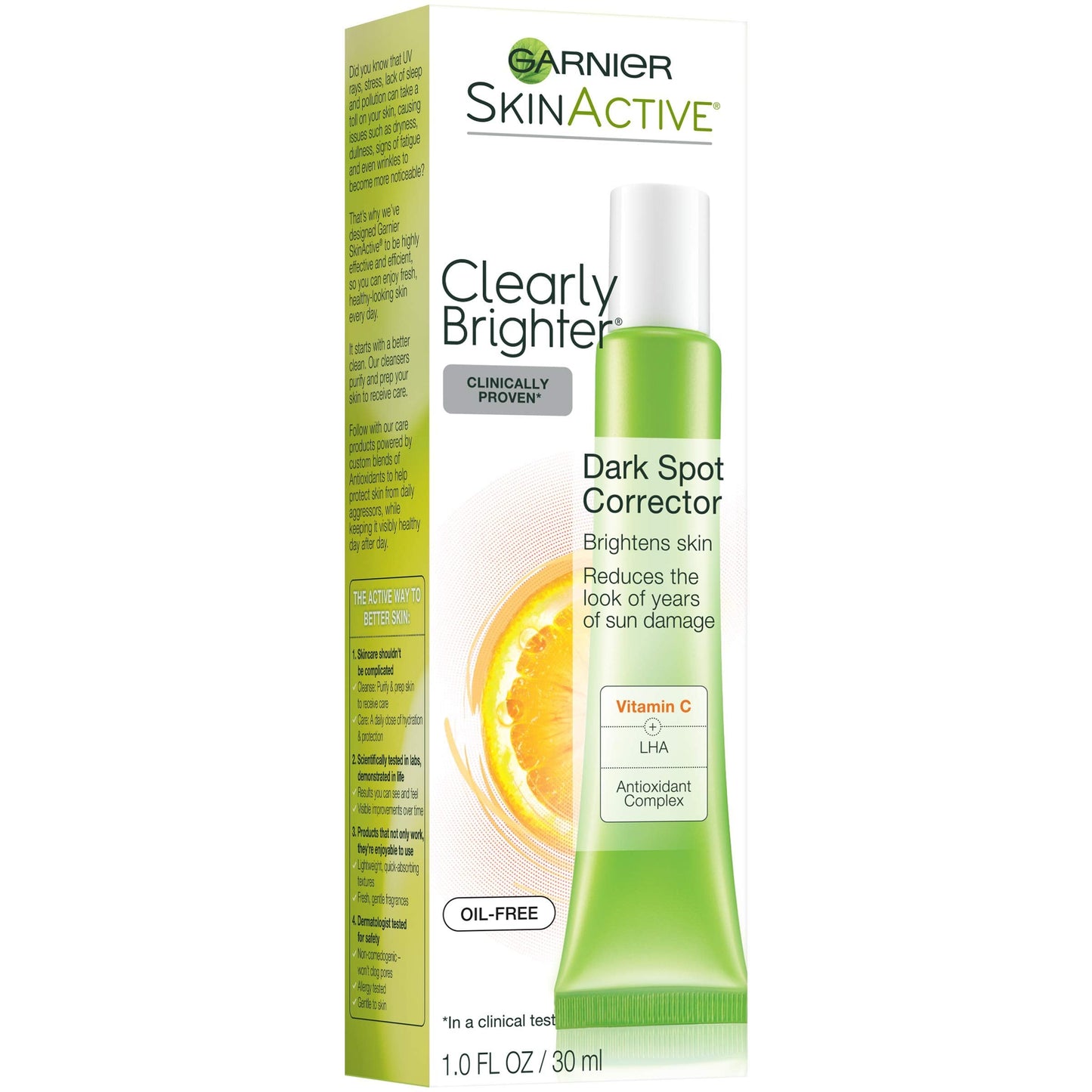 Garnier SkinActive Clearly Brighter Dark Spot Corrector with Vitamin C, 1 Fl Oz, (30mL), 1 Count (Packaging May Vary) Beauty & Personal Care Garnier