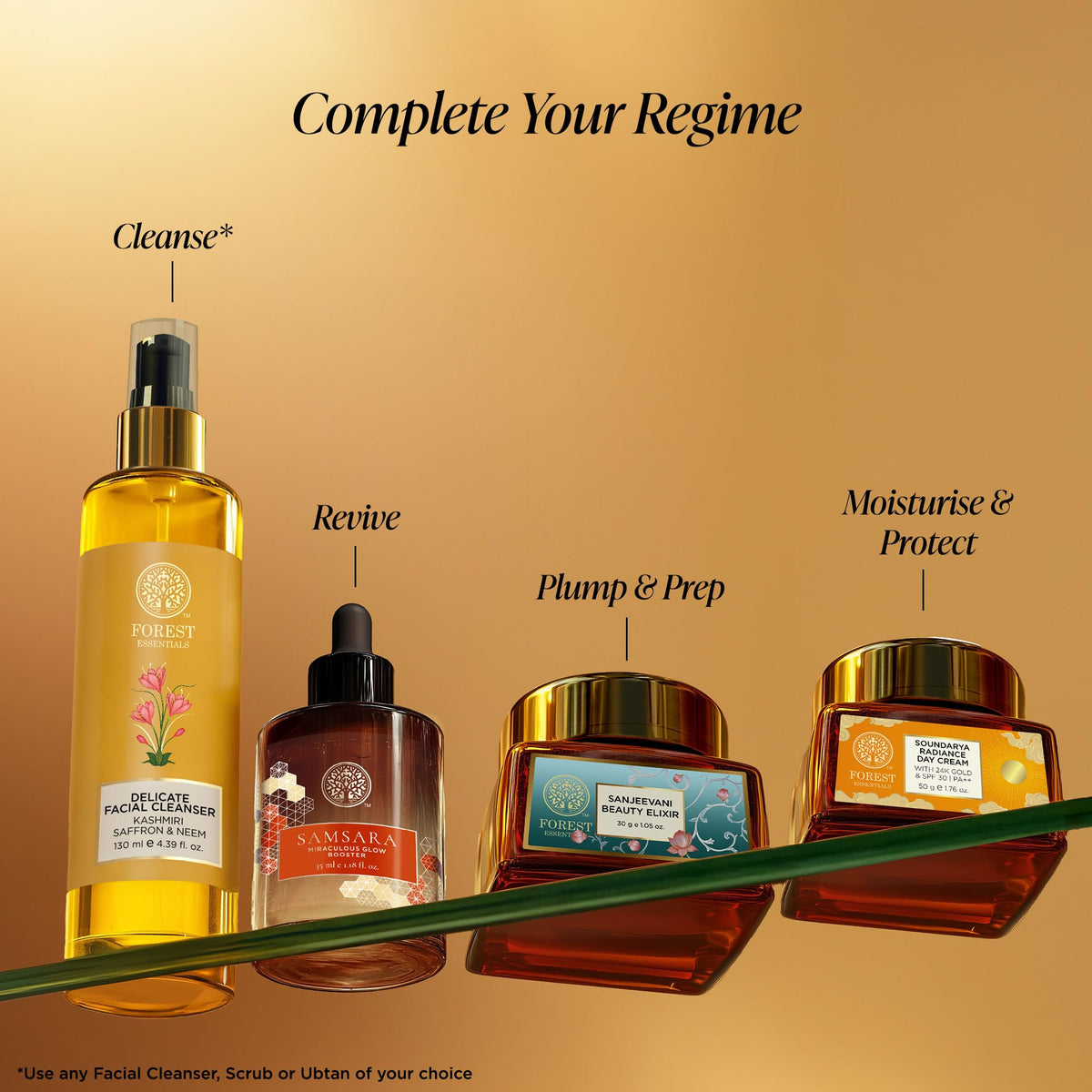 Forest Essentials Soundarya Radiance Cream with 24K Gold, 50g
