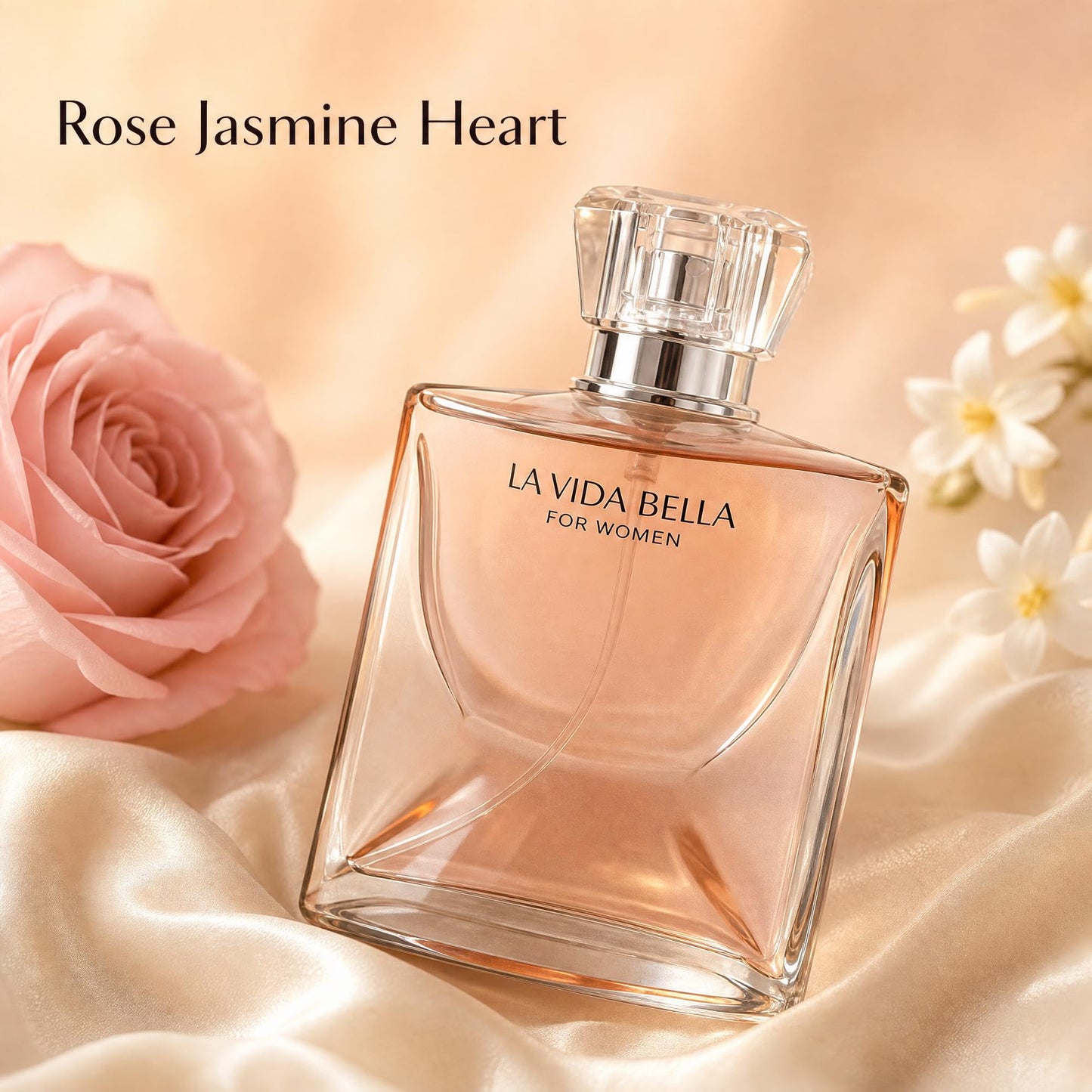 A CENTER La Vida Bella Perfume for Women - 3.4oz/100mLEau de Parfum Spray | Floral & Sweet Fragrance with Notes of Iris, Patchouli, Vanilla, and Spun Beauty & Personal Care A CENTER
