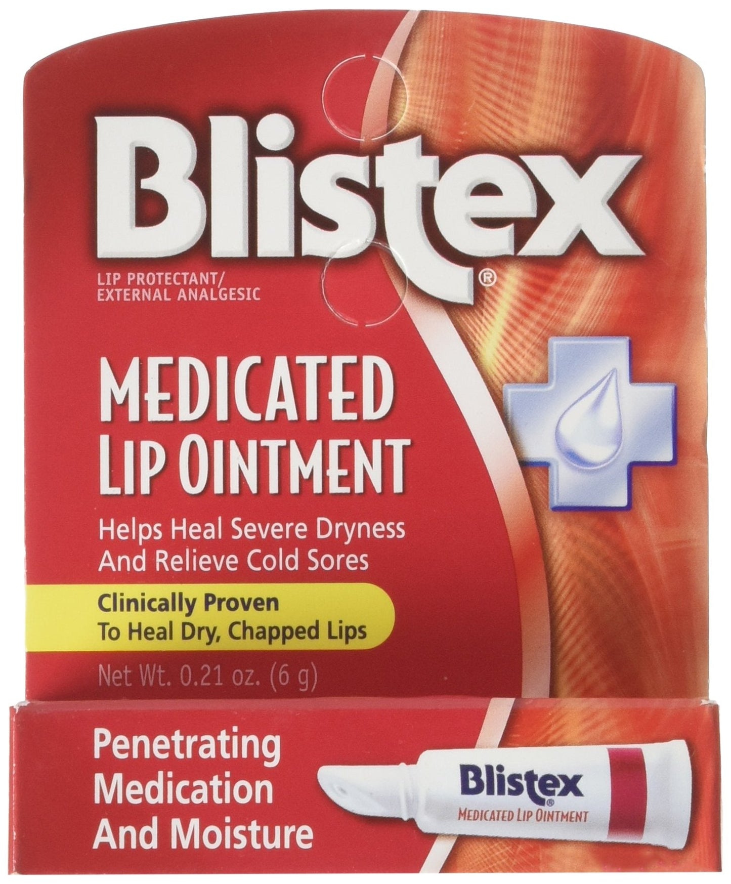 Blistex Medicated Lip Ointment 0.21 oz (Pack of 6) Beauty and Personal Care Blistex