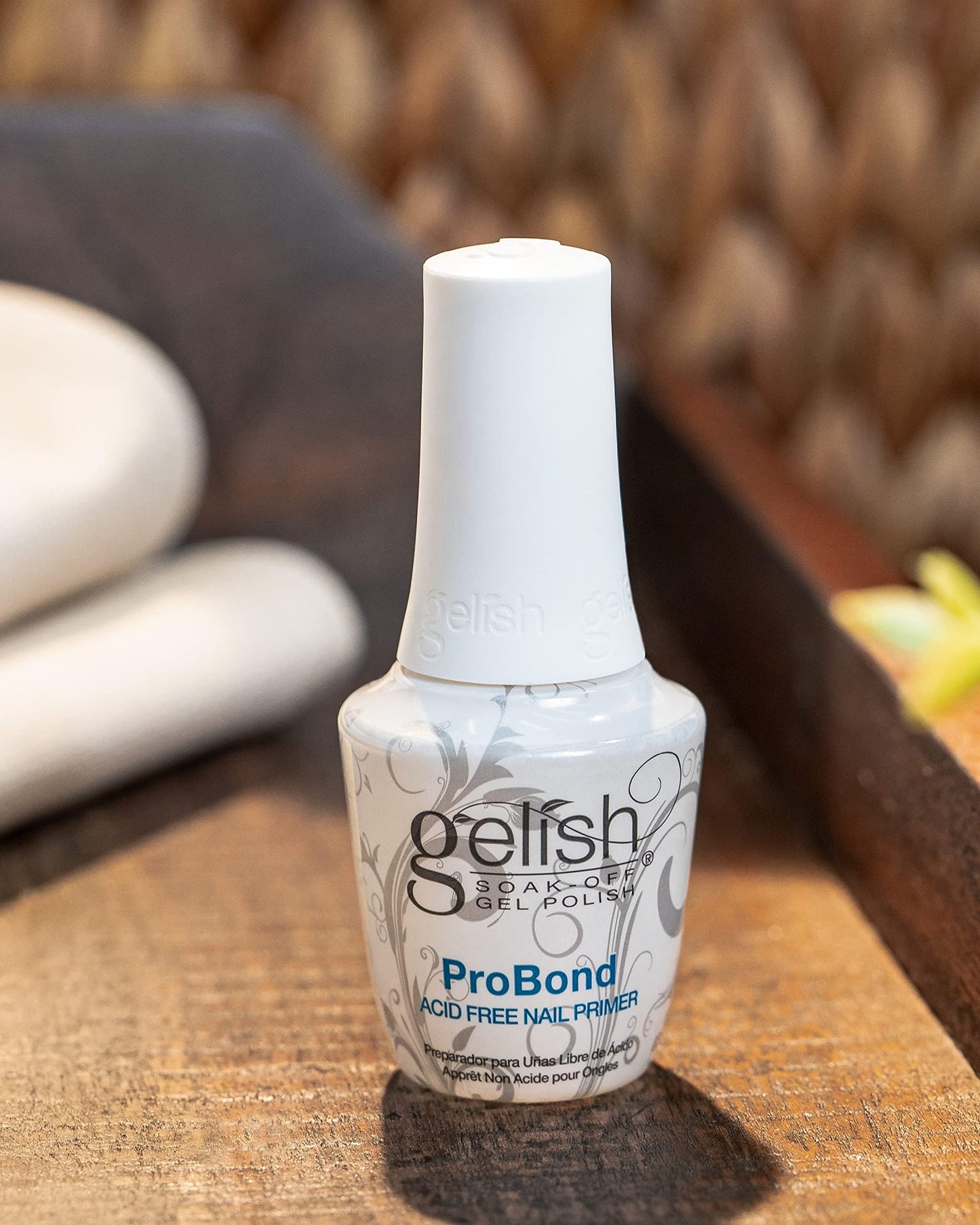 Gelish ProBond Nail Primer - Acid-Free Gel & Acrylic Adhesion, pH-Balanced, Promotes Long-Lasting Bond for Nail Plates, Safe for Natural Nails (15mL) Beauty & Personal Care Gelish