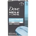 Dove Men+Care Body and Face Bar, Clean Comfort, 4 oz Beauty & Personal Care Dove