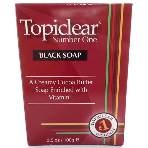 Topiclear Number One Black Soap - 3.5Oz Beauty & Personal Care Topiclear