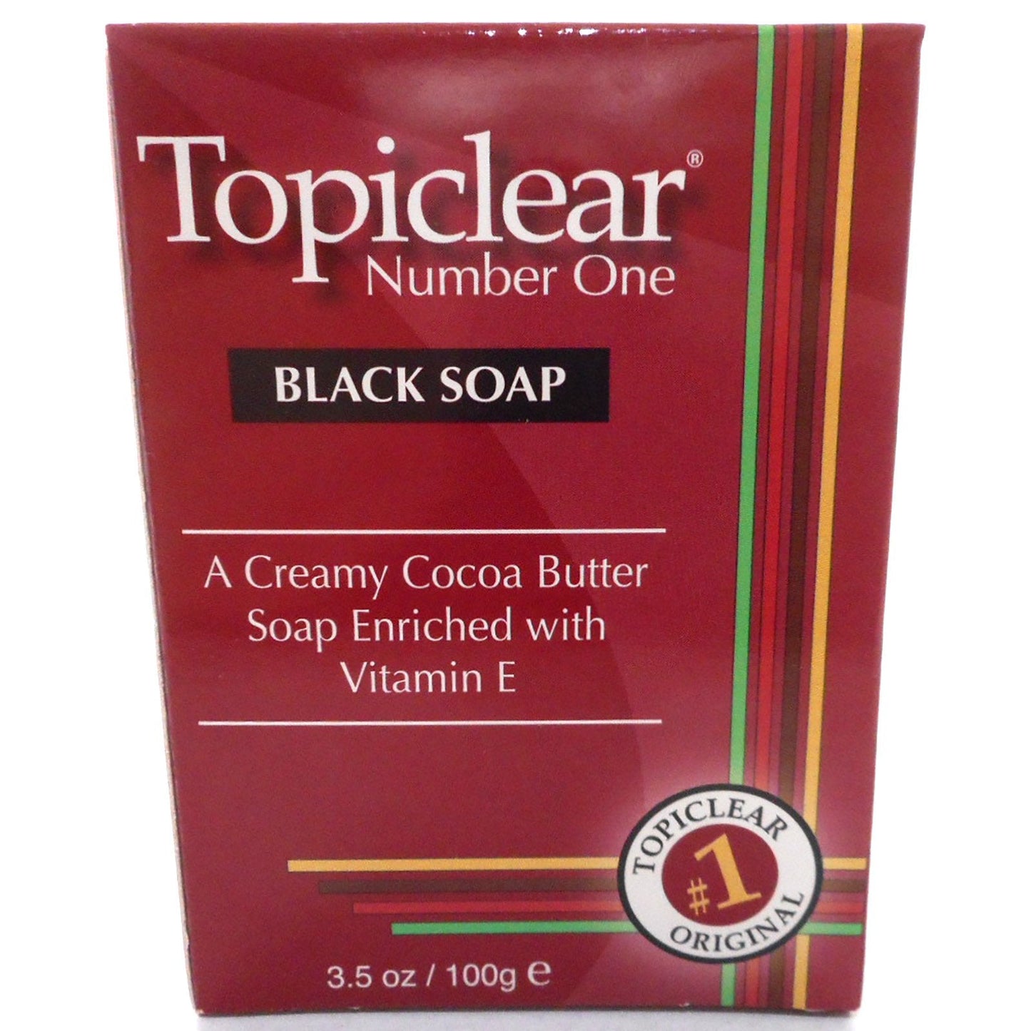 Topiclear Number One Black Soap - 3.5Oz Beauty & Personal Care Topiclear
