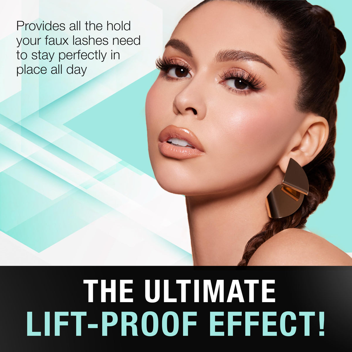 Ardell Strong Hold Lash Glue - Clear, 5g - Waterproof Adhesive for Strong and Long-Lasting Eyelash Application, Perfect for Strip Lashes