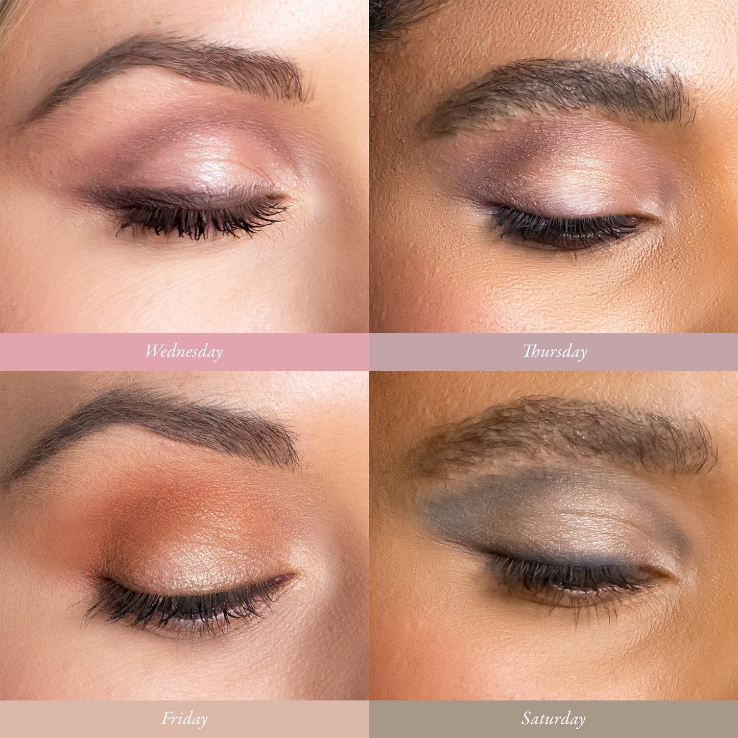 PÜR MINERALS On Point Eyeshadow Palette, Matte, Shimmer & Metallic Shades, Skincare-Infused Formula, Cruelty Free, Saturday Beauty & Personal Care PÜR MINERALS
