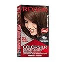 Revlon Colorsilk Beautiful Color Permanent Hair Color, Long-Lasting High-Definition Color, Shine & Silky Softness with 100% Gray Coverage, Ammonia Beauty & Personal Care REVLON