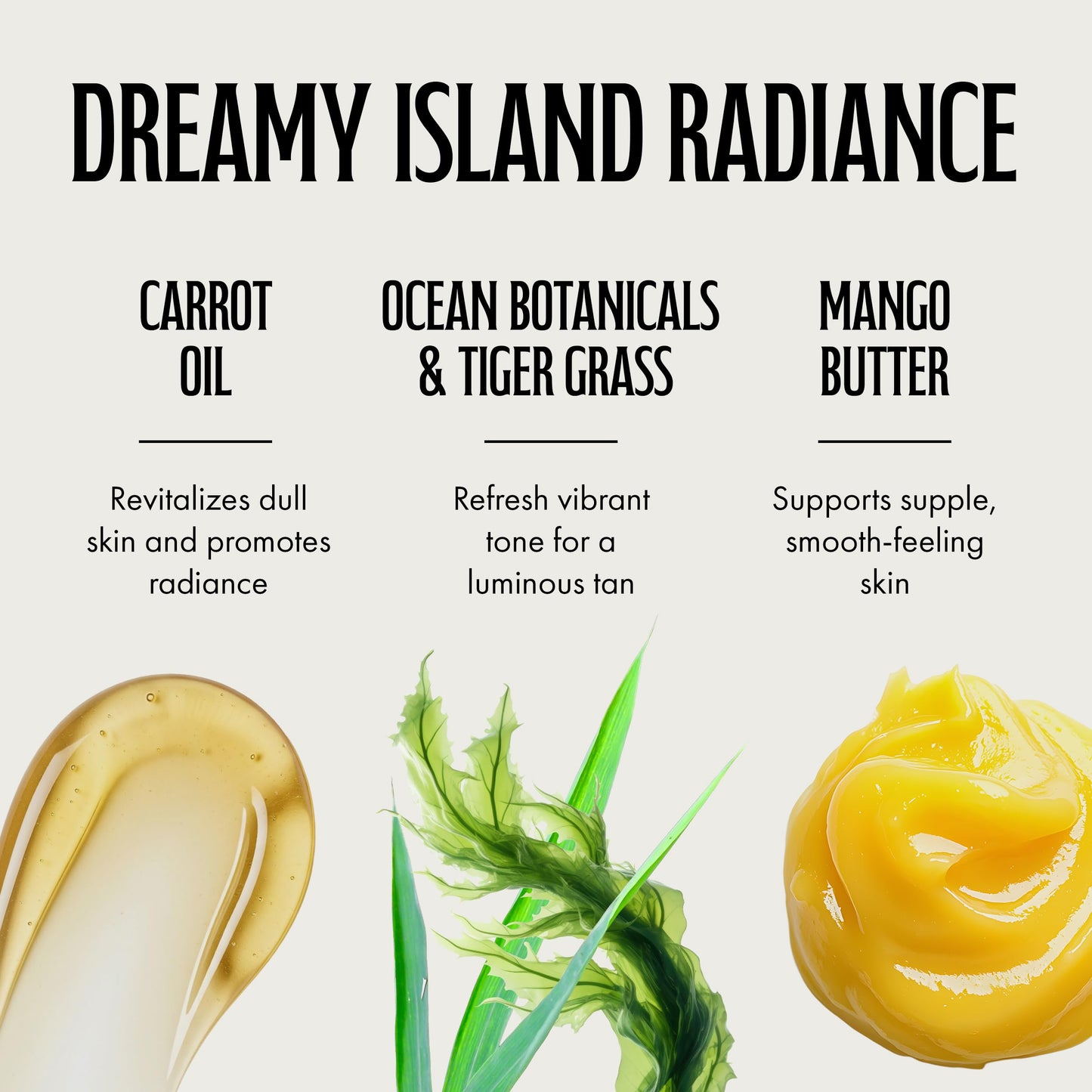 Brown Sugar Daiquiri Dream After Dark Tan Extender & Tattoo Enhancer, Mango Butter Carrot Oil & Hibiscus with Tigergrass & Ocean Botanicals, 18 Fl Oz Beauty & Personal Care Brown Sugar