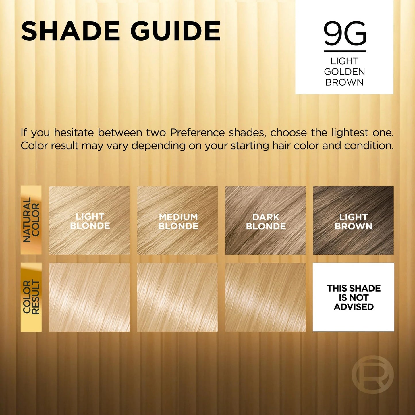 L'Oreal Superior Preference - 9G Light Golden Blonde 1 Each (Pack of 12) Beauty & Personal Care L'Oreal Paris
