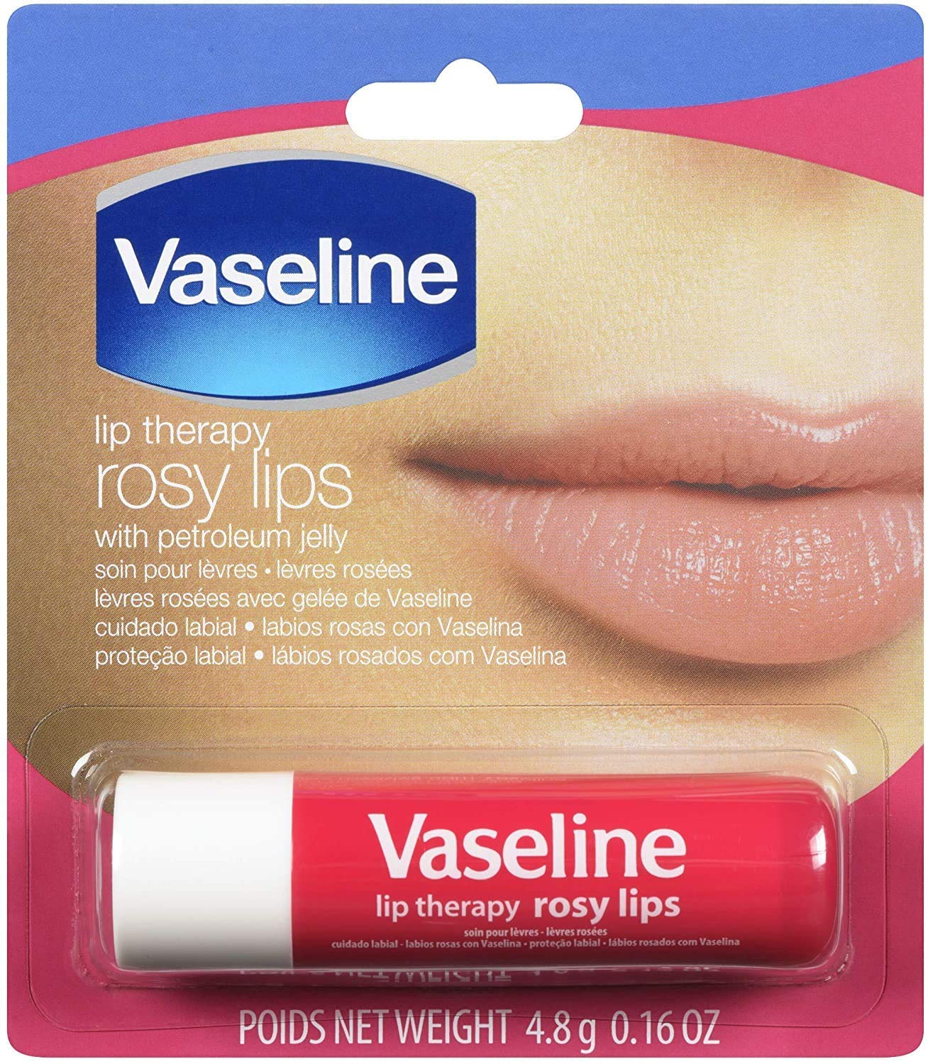 Vaseline Lip Therapy Stick with Petroleum Jelly (Rosy, 0.16 Ounce (Pack of 2)) Beauty and Personal Care Vaseline