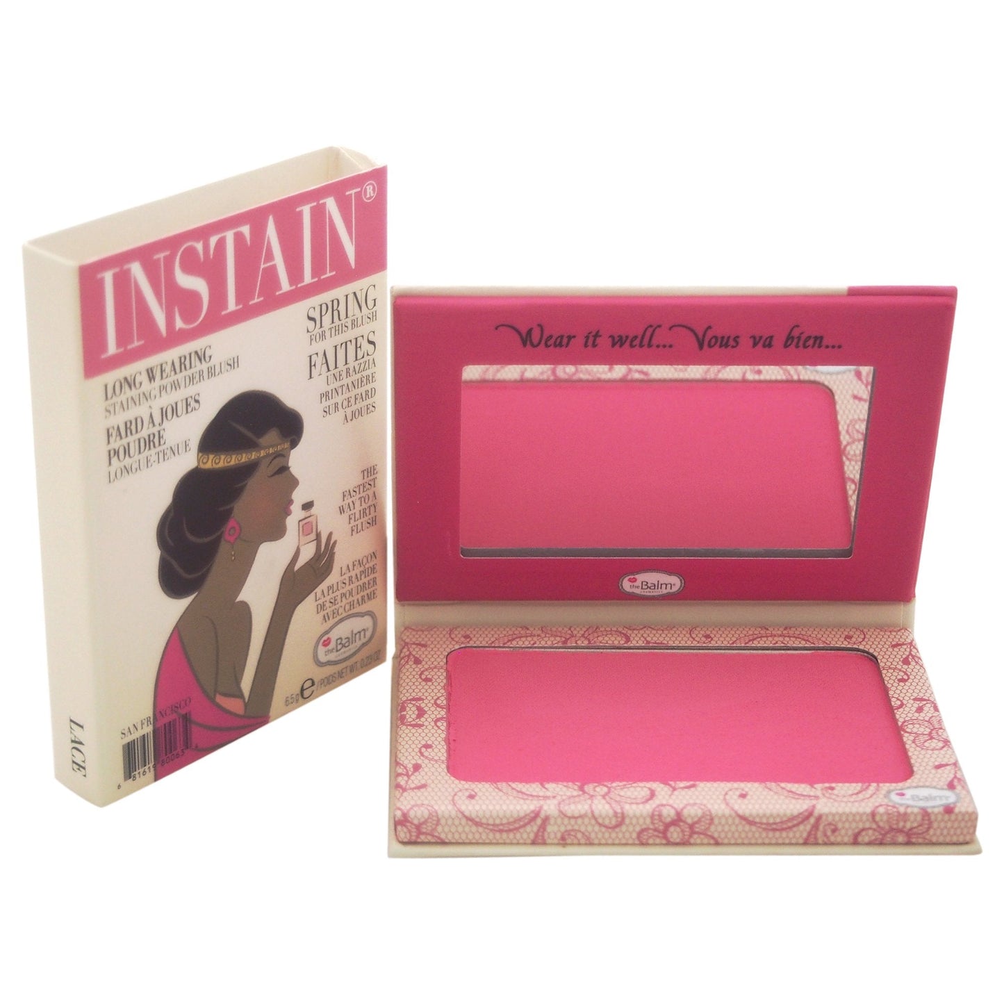 theBalm Instain Make-Up Powder, Lace, 0.23 oz. Beauty & Personal Care theBalm