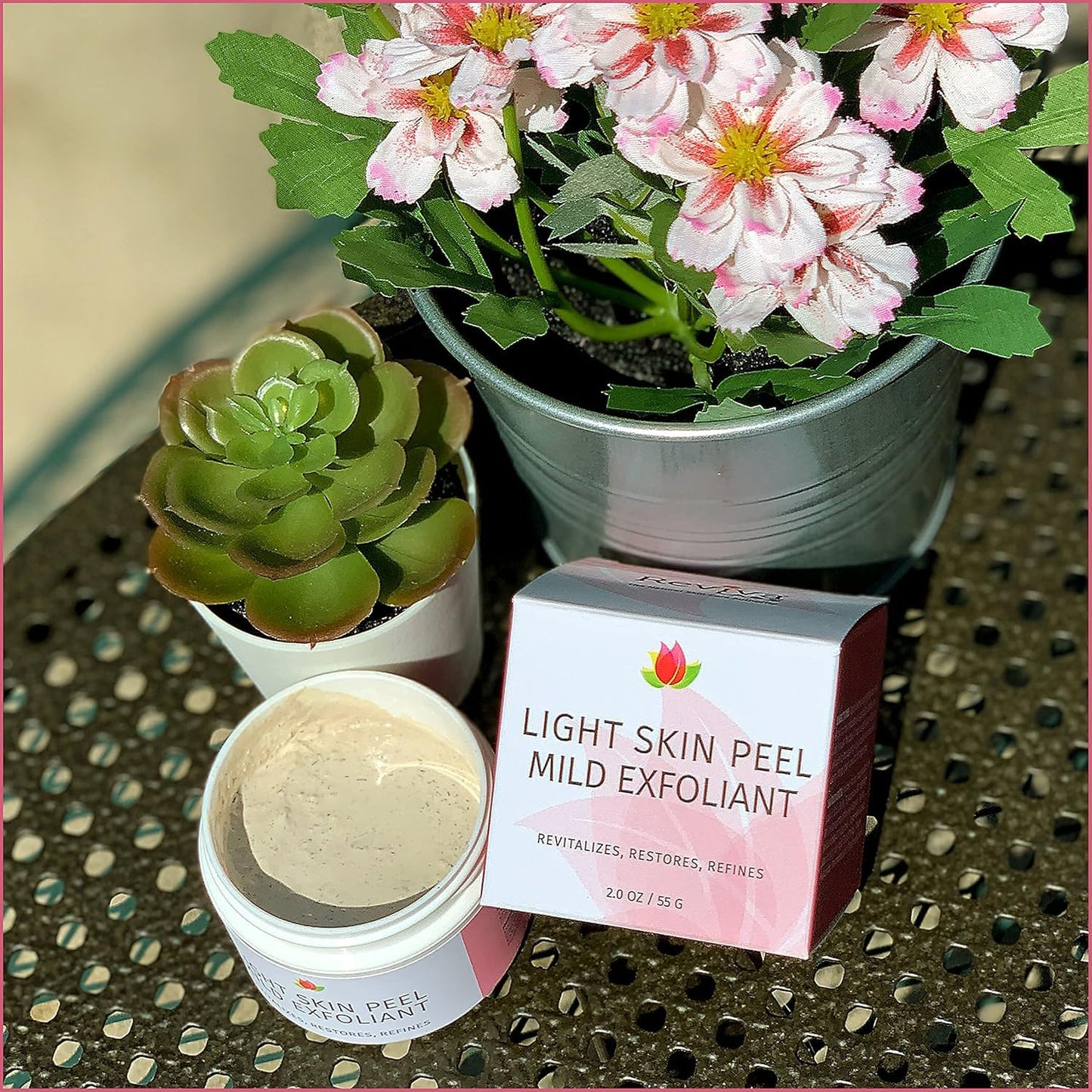 REVIVA LABS - Light Skin Peel Mild Exfoliant 2 oz Beauty & Personal Care Reviva Labs
