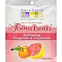 Aura Cacia Tangerine and Grapefruit Aromatherapy Foam Bath, 2.5 Ounce - 6 per case.6 Beauty & Personal Care Aura Cacia