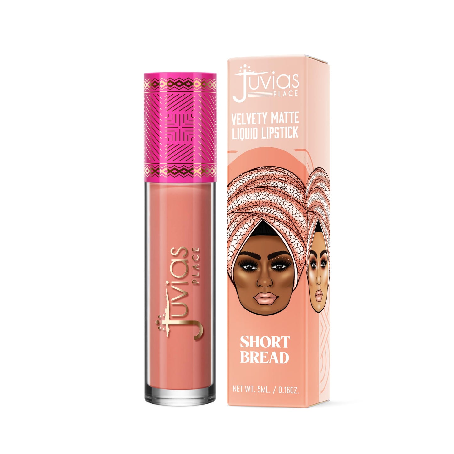 Juvia's Place Velvety Matte Liquid Lipstick Short Bread - Hydrating, Long-Wearing, Velvety Soft & Feather Light - Hyperpigmented Creamy Matte Lipstick Beauty & Personal Care Juvia's Place