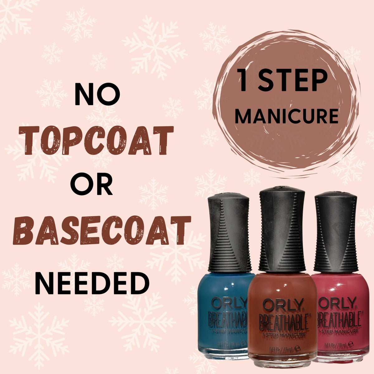 Orly Breathable Nail Polish Loose Threads Collection | Dusty shades for Fall and Winter (Leather You Like It or Not, 0.6 fl oz)