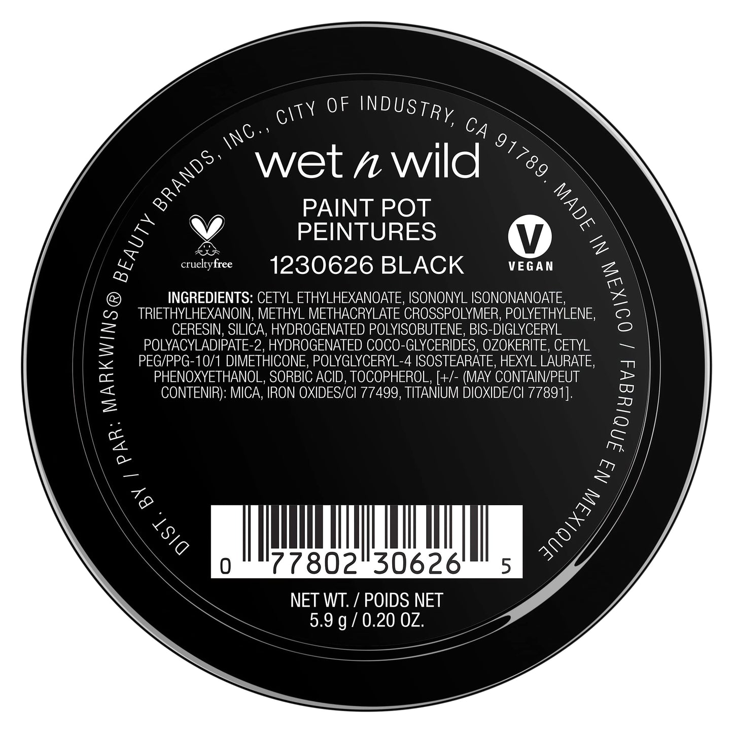 wet n wild Fantasy Makers Paint Pot Black Beauty & Personal Care wet n wild