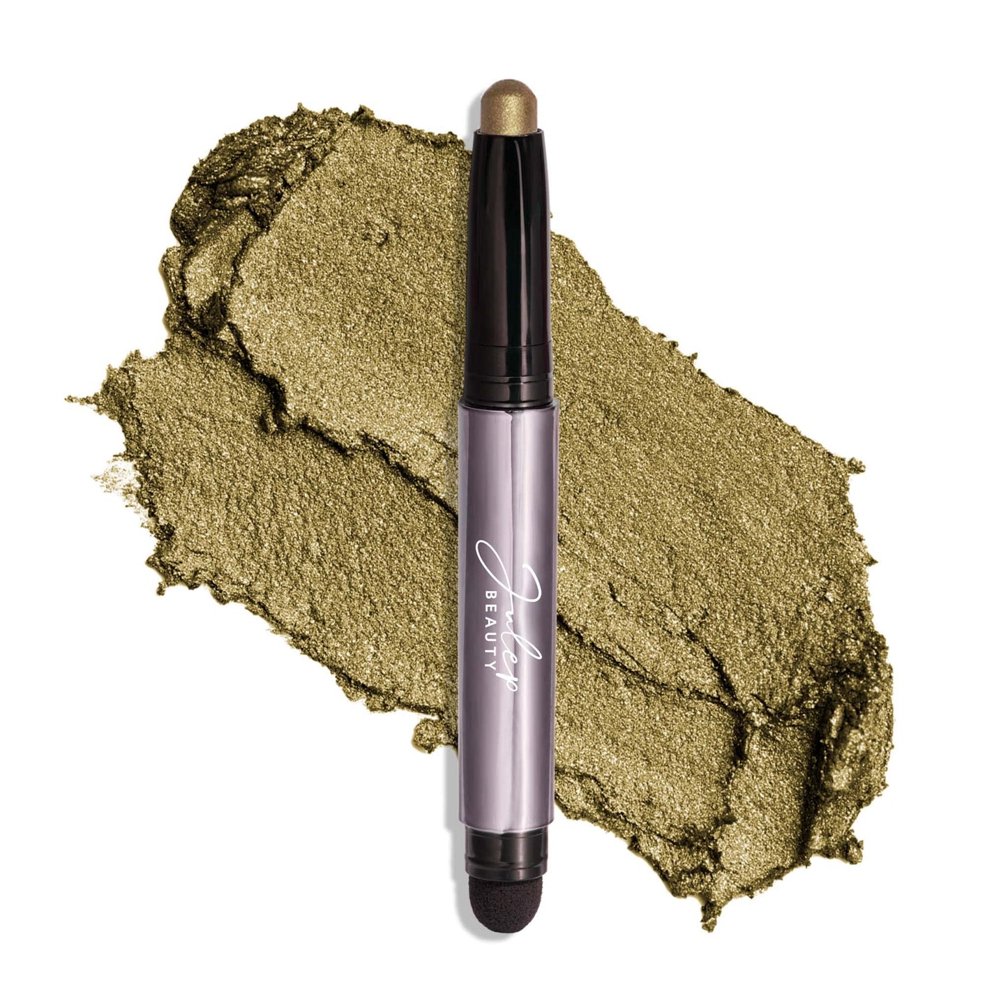 Julep Eyeshadow 101 Cream-to-Powder Waterproof Shadow Stick - Khaki Green Shimmer - Long-Lasting, Crease-Proof, Taupe Green Shimmer Cream Eyeshadow Beauty & Personal Care Julep