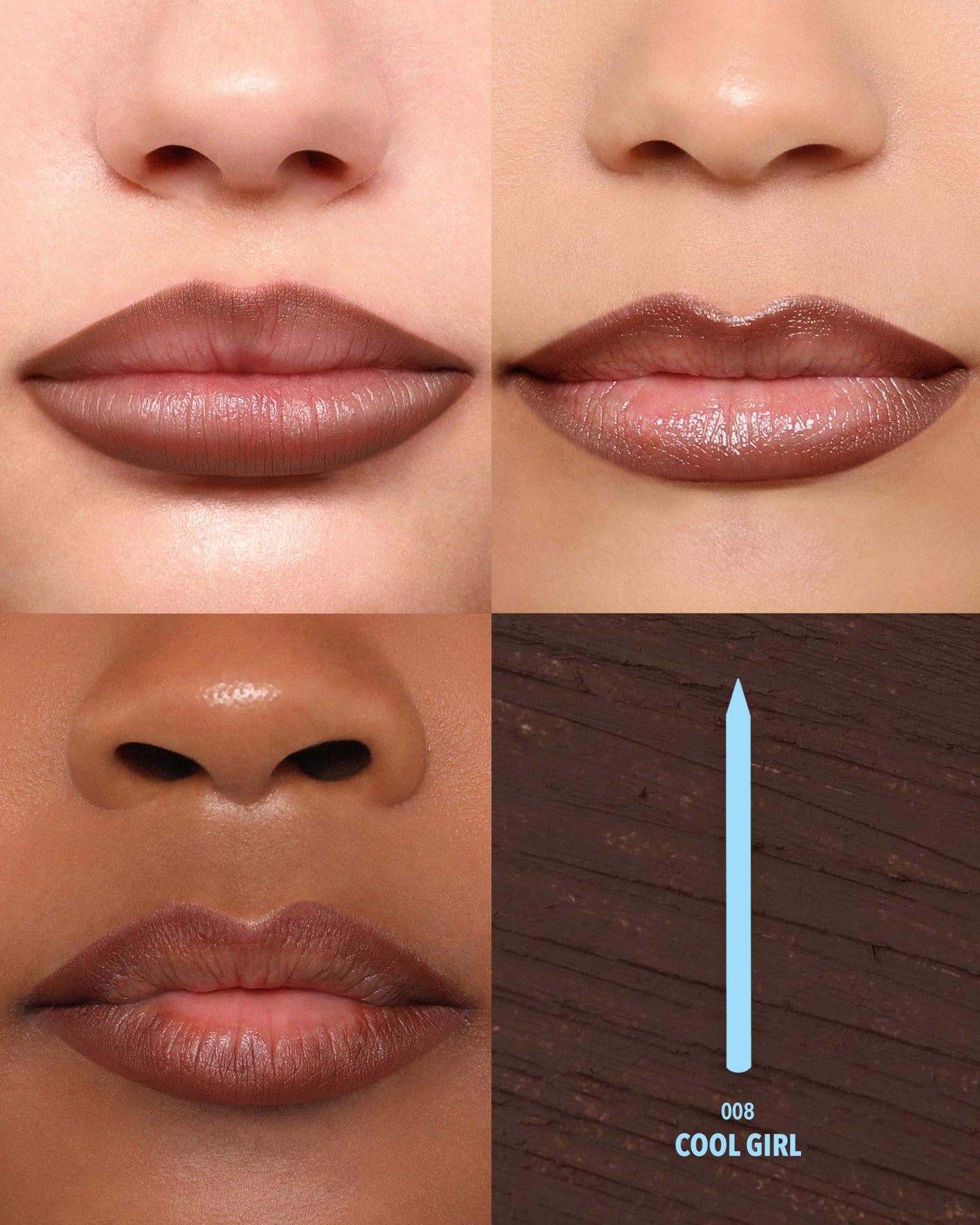 Moira Lip Chic Liner (008, Cool Girl) Beauty & Personal Care Moira