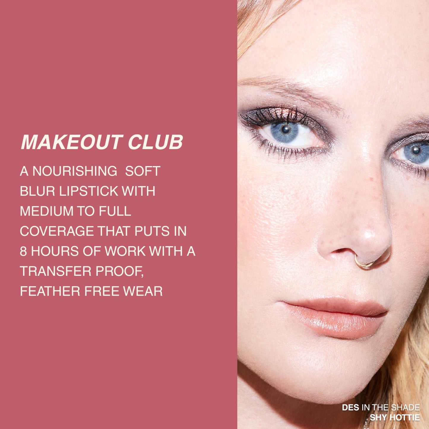 Freck MAKEOUT CLUB Soft Blur Lipstick | Buildable Soft Matte Lipstick, Long Lasting Transfer-Proof Lip Color | Medium-to-Full Coverage, 8-Hour Wear Beauty & Personal Care Freck Beauty
