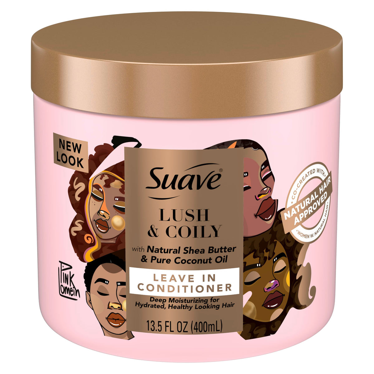 Suave Professionals Natural Shea Butter Coconut Nourish & Strengthen Leave-In Conditioner 13.5 fl oz Beauty & Personal Care Suave