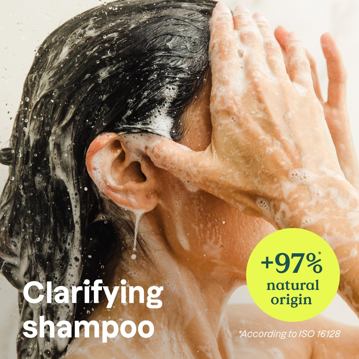 ATTITUDE Clarifying Hair Shampoo, EWG Verified, Restores Shine, Naturally Derived Ingredients, Vegan and Plant Based, Lemon Leaves and White Tea, 16 Beauty & Personal Care ATTITUDE