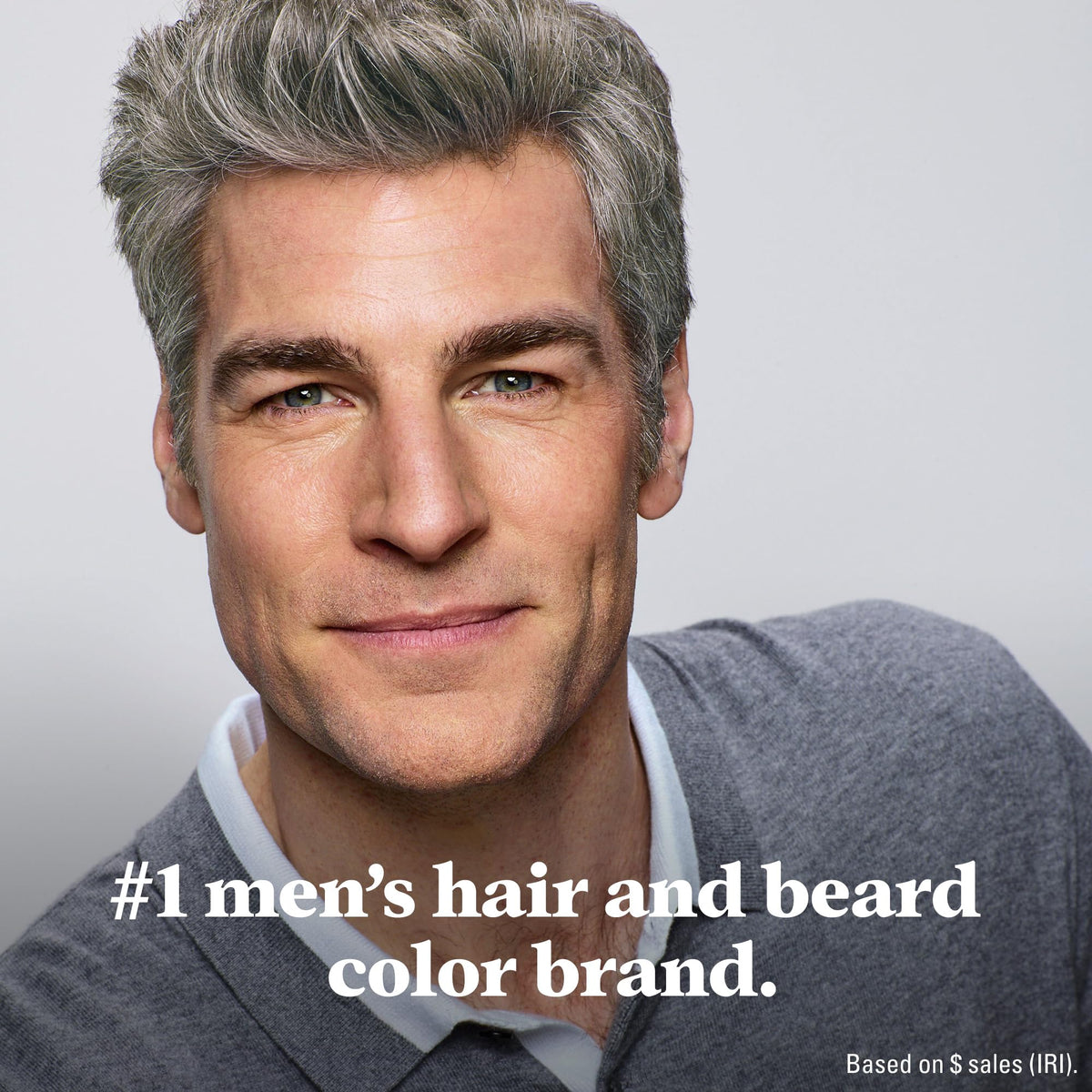 JUST FOR MEN Touch of Gray, Salt & Pepper Look, Medium Brown T-35 (3 Pack)