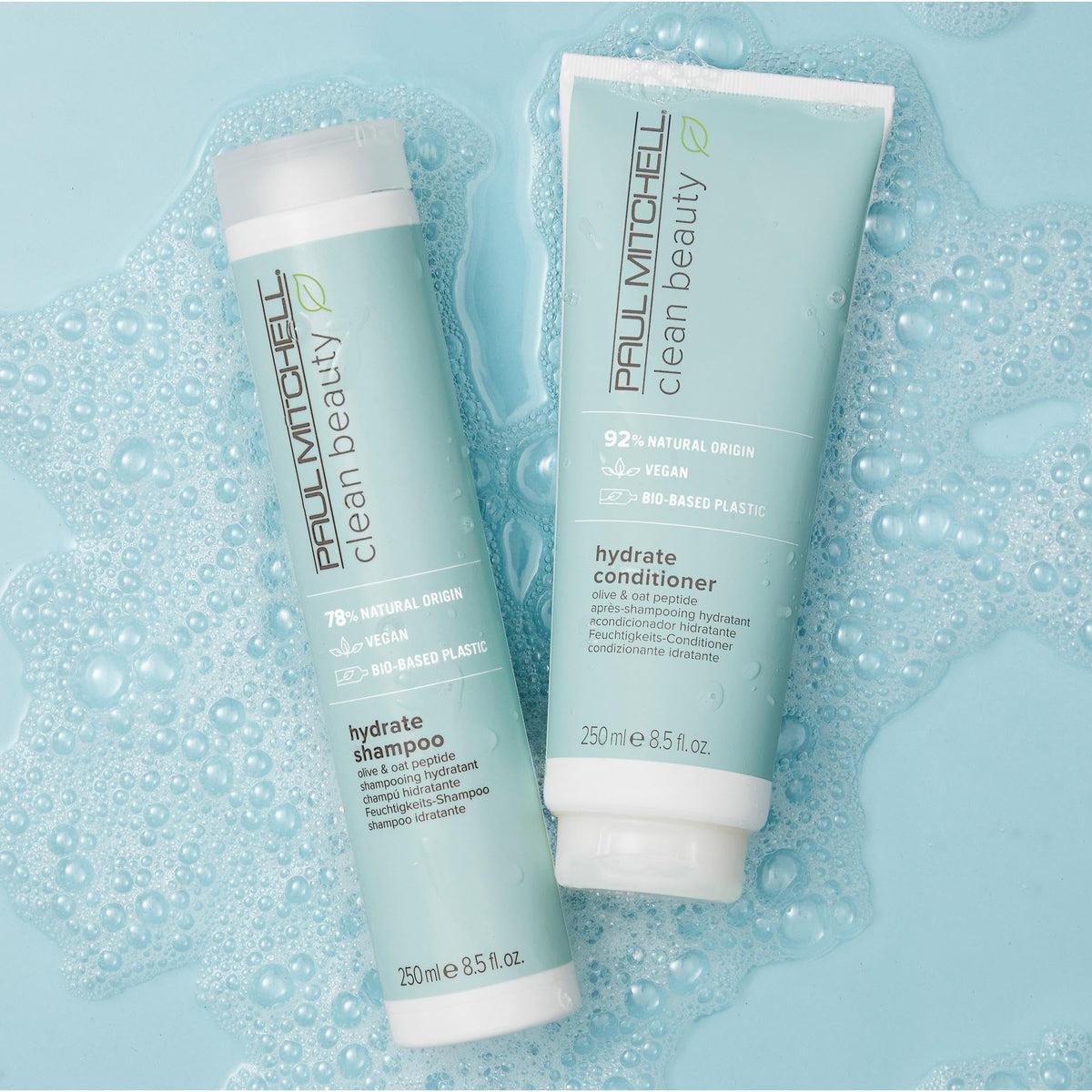 Paul Mitchell Clean Beauty Hydrate Shampoo, Replenishes Hair, Adds Moisture, For Dry Hair, 8.5 fl. oz. Beauty & Personal Care Paul Mitchell