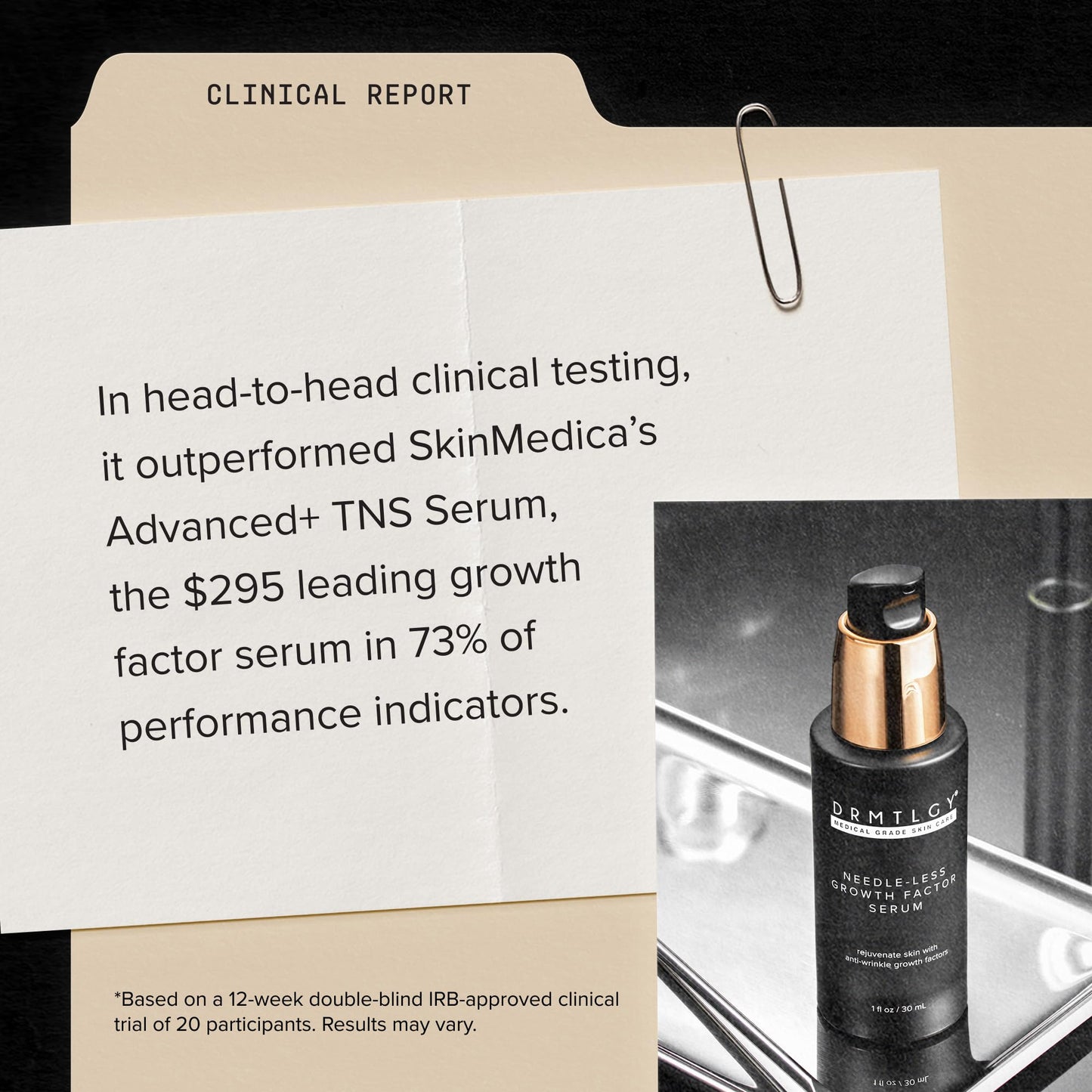 DRMTLGY Needle-less Growth Factor Serum for Face - Multi-Peptide & Hyaluronic Acid Facial Serum, Firming & Lifting, Skin Barrier Support & Wrinkle Beauty and Personal Care DRMTLGY