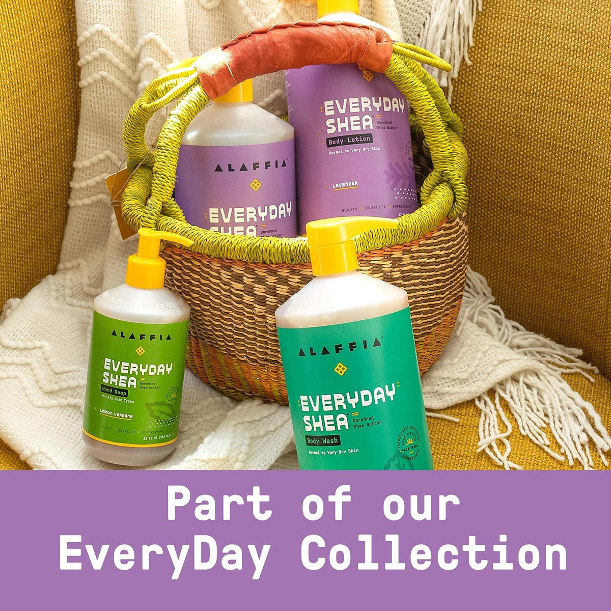 Alaffia EveryDay Shea Shampoo, Gently Cleansing Shampoo for Normal to Dry Hair, Made with Fair Trade Shea Butter, Cruelty Free, Vegan, No Parabens Beauty & Personal Care Alaffia