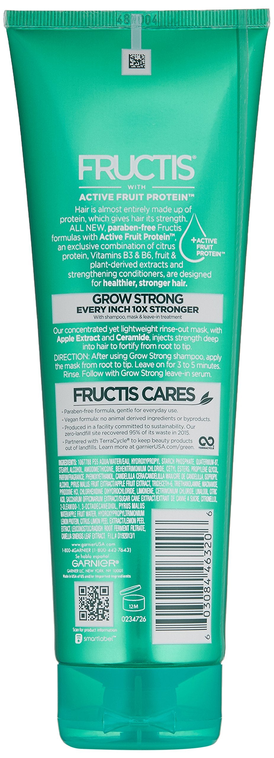 Garnier Fructis Grow Strong Fortifying Mask, 8.5 fl. oz.