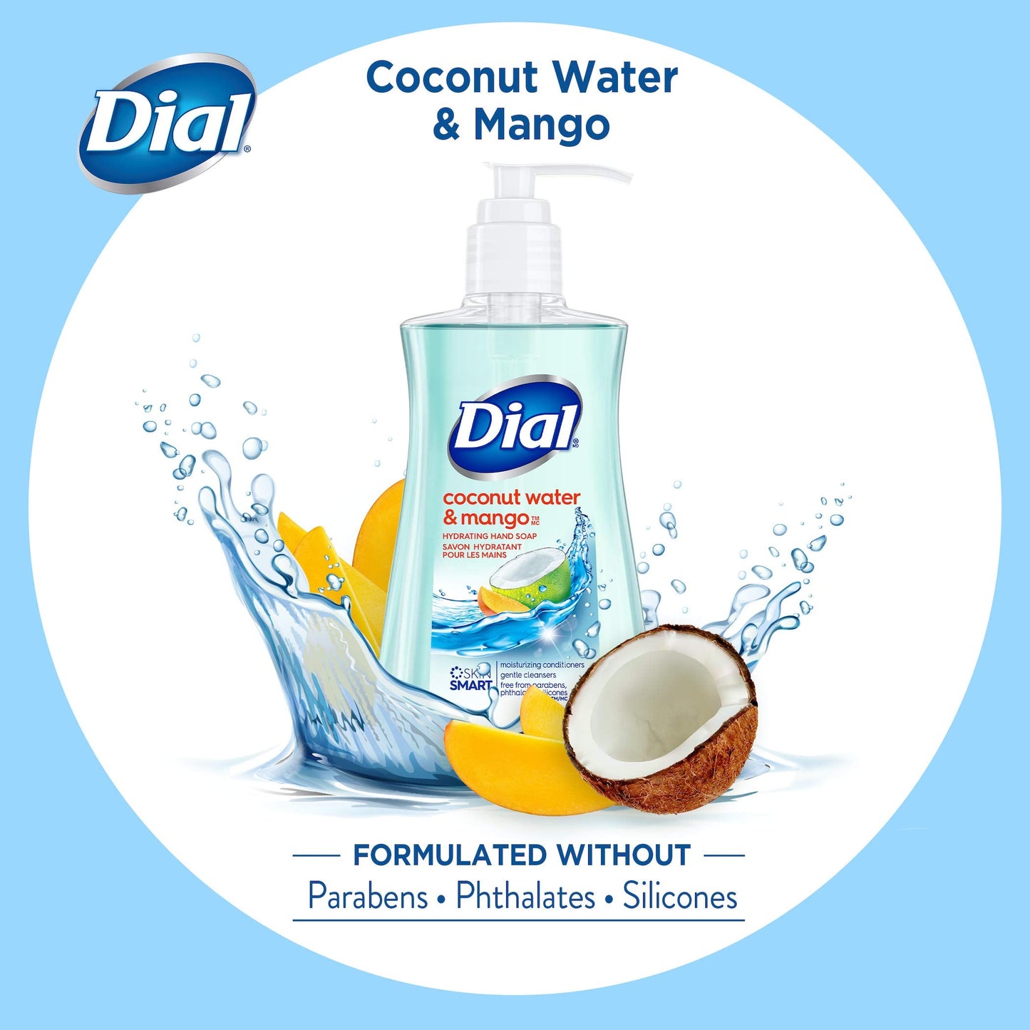 Dial Liquid Hand Soap, Coconut Water & Mango, 7.5 Ounce Beauty & Personal Care Dial