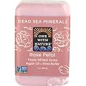 One With Nature Dead Sea Mineral Rose Petal Soap 7 oz Beauty & Personal Care One With Nature