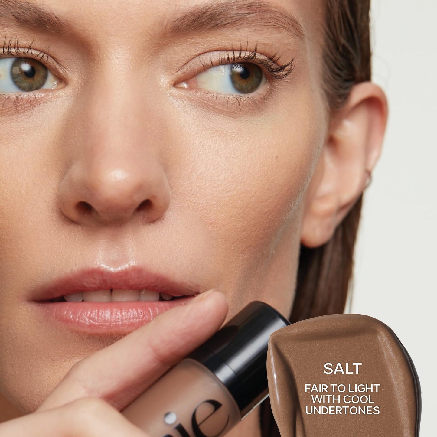Saie Dew Bronze - Hydrating Liquid Bronzer Stick For a Sun Kissed Glow - Liquid Contour Stick Infused with Nourishing Skin Care Ingredients - Sculpted Beauty & Personal Care Saie