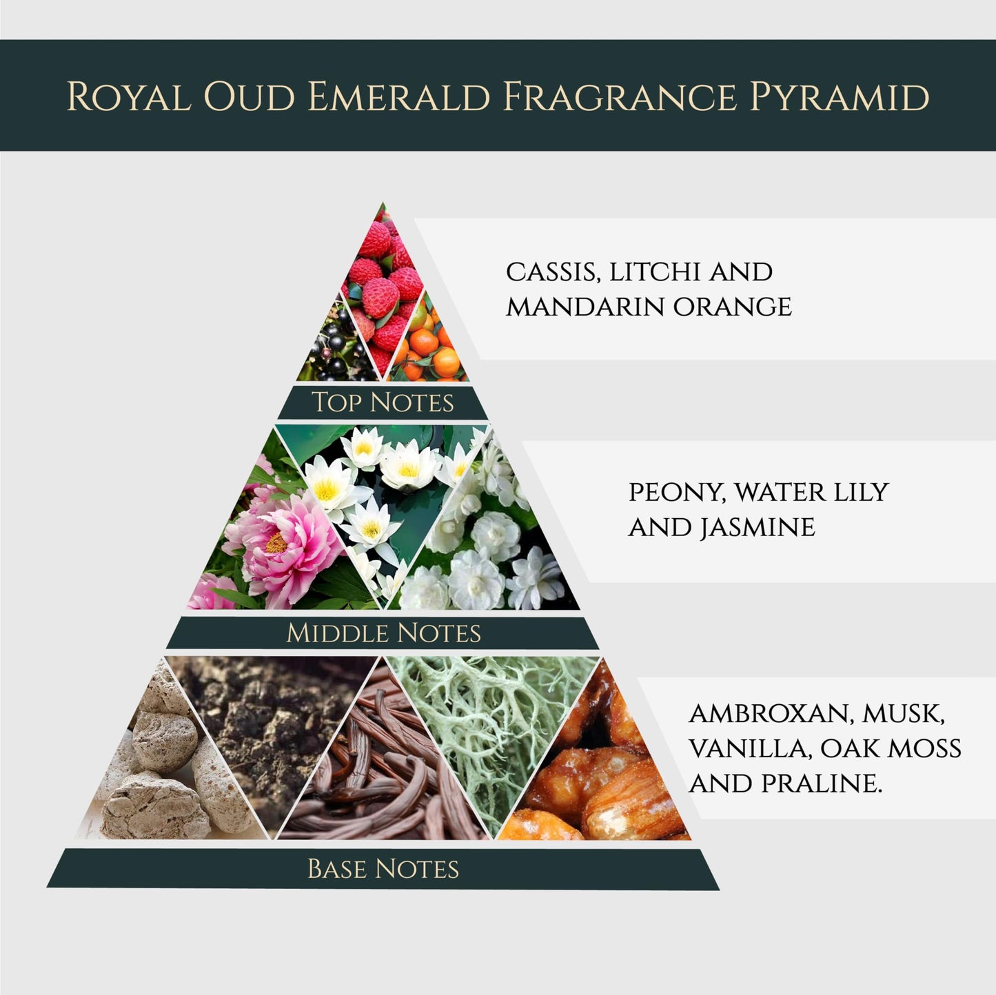 Maison GHandour Royal Oud Emerald | Luxury Perfume for Men and Women | Unisex Perfume with Notes of Cassis, Litchi, and Mandarin Orange | Oud Perfume Beauty & Personal Care Maison GHandour