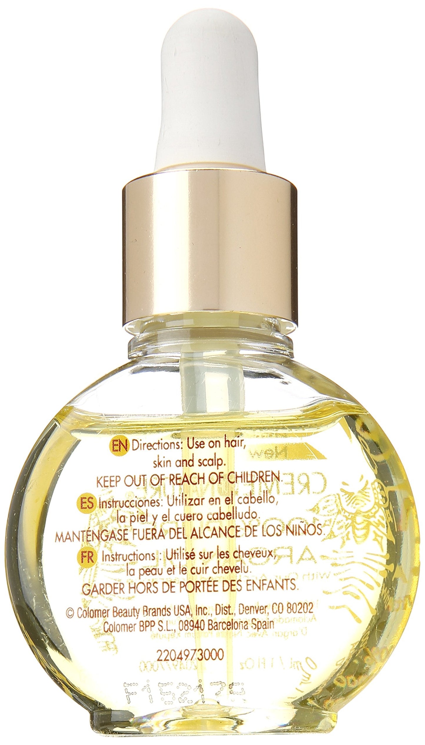 Creme of Nature, 100% Pure Argan Oil From Morocco, Restores, Protects and Moisturizes Hair, Scalp & Skin, 1 Fl Oz Beauty & Personal Care Creme of Nature
