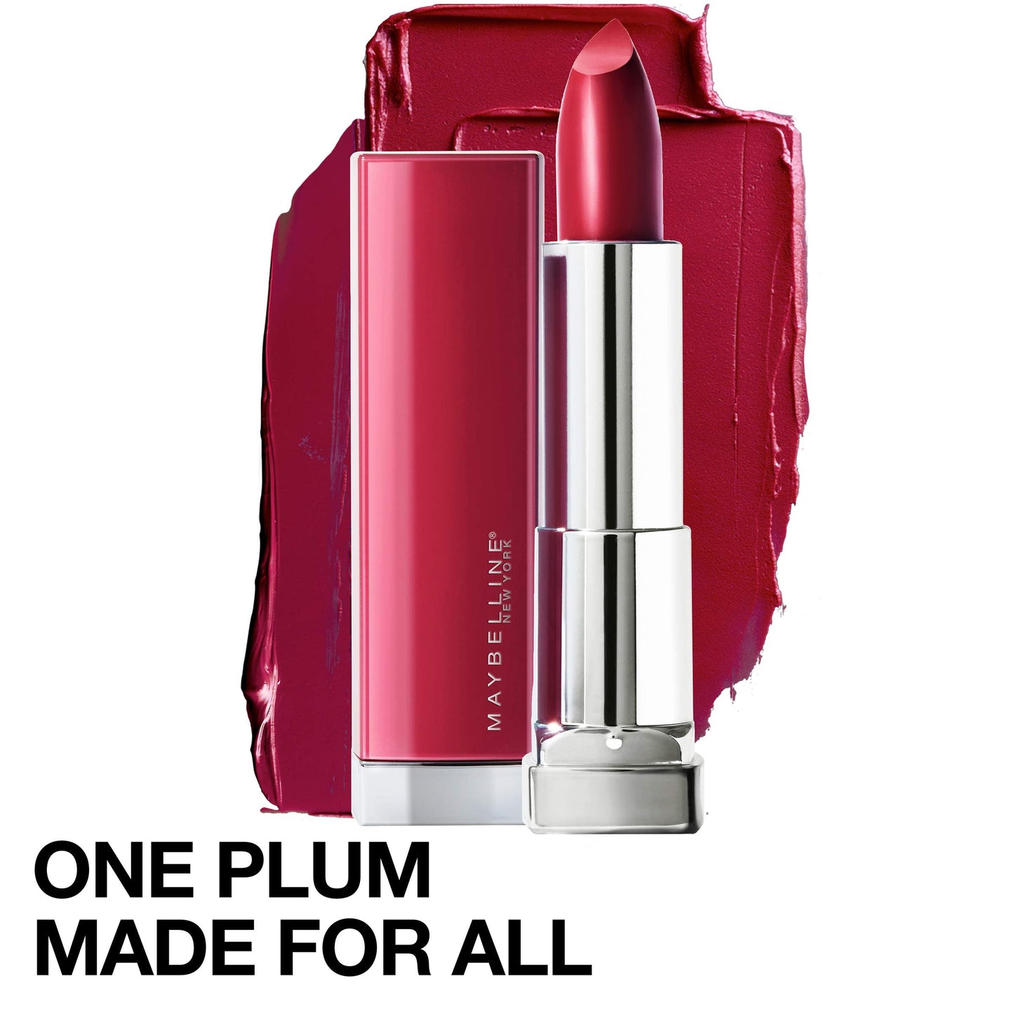 Maybelline New York Color Sensational Made for All Lipstick,388 Plum For Me, Satin Purple Lipstick Beauty & Personal Care MAYBELLINE