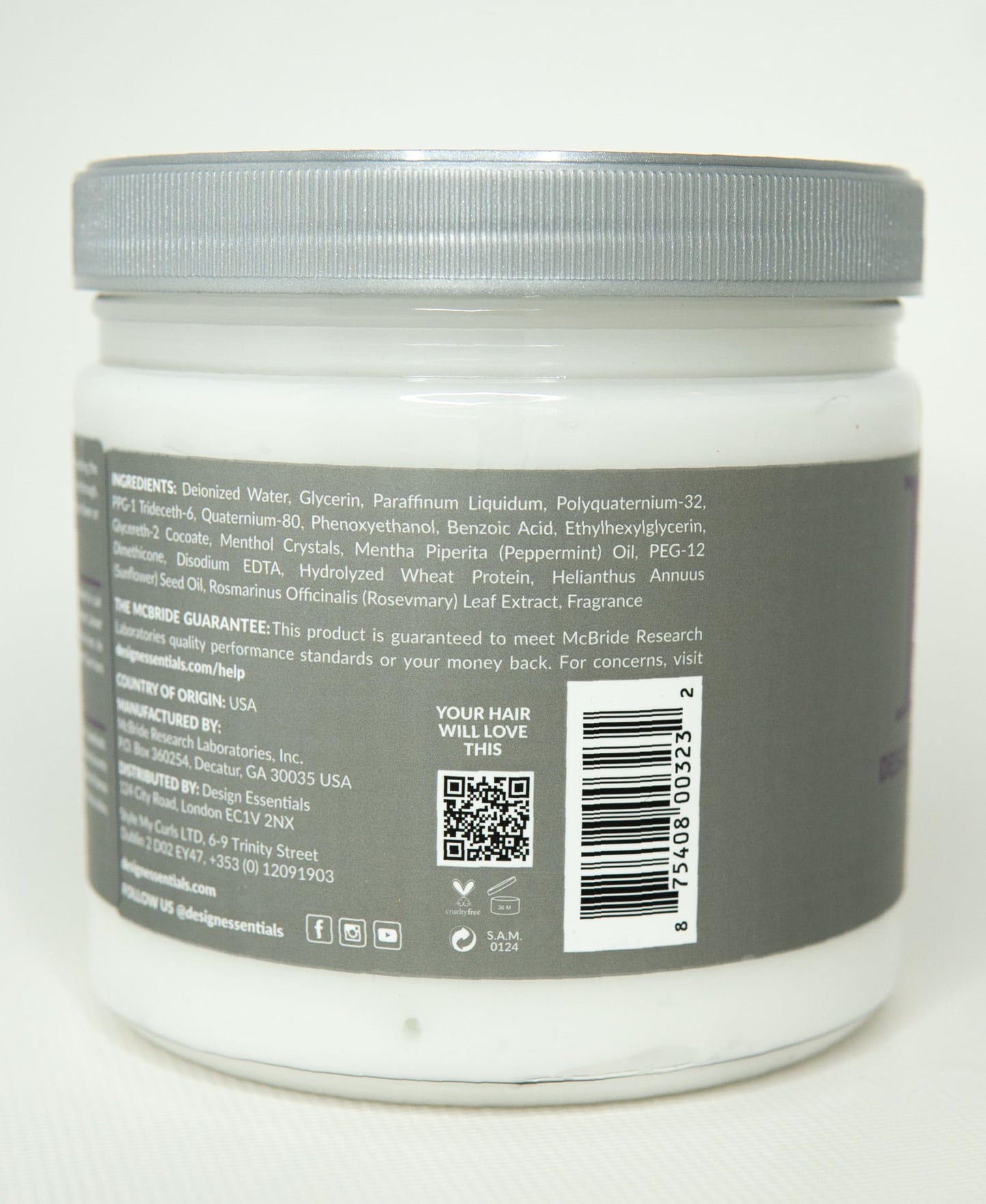Design Essentials Rosemary & Mint Stimulating Super Moisturizing Conditioner for Dry, Thick, or Brittle Hair; Sulfate-Free, Stimulates Scalp Beauty & Personal Care Design Essentials