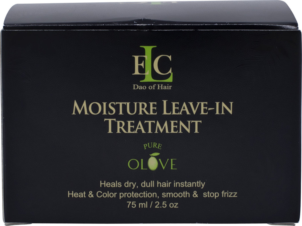 ELC Pure Olove 3 Moisture Leave In Treatment 2.5 oz. Ultra Concentrated, Moisturizing, Nourishing, Balanced, Repairing Treatment that Detangles,