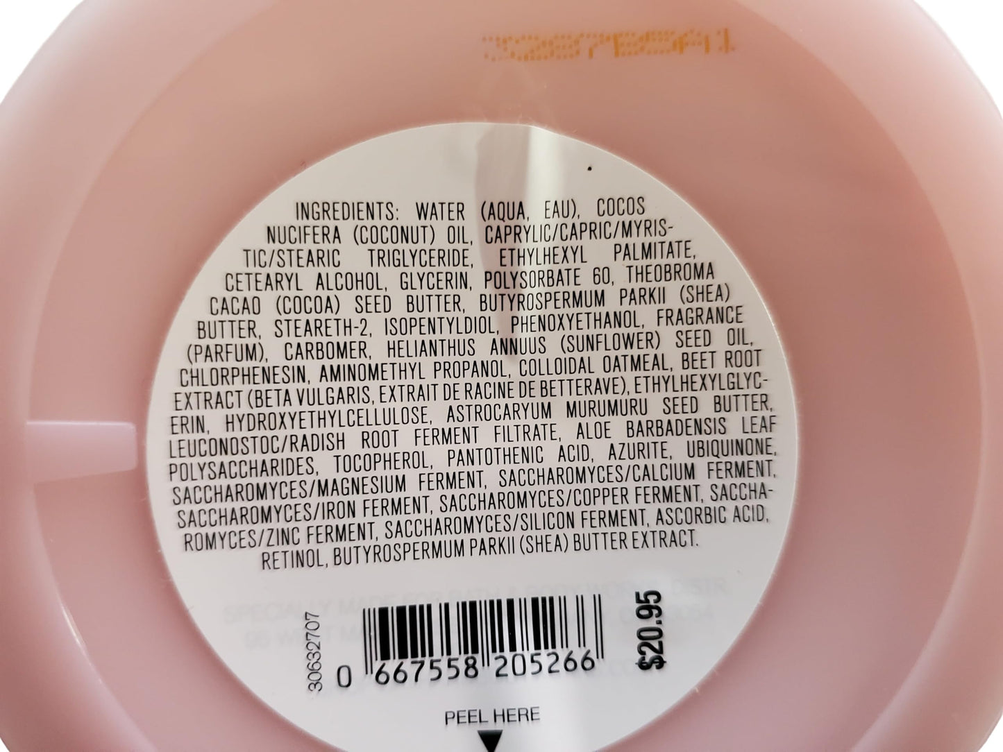 Bath and Body Works Sensitive Skin with Colloidal Oatmeal Whipped Body Butter Beauty & Personal Care Bath & Body Works