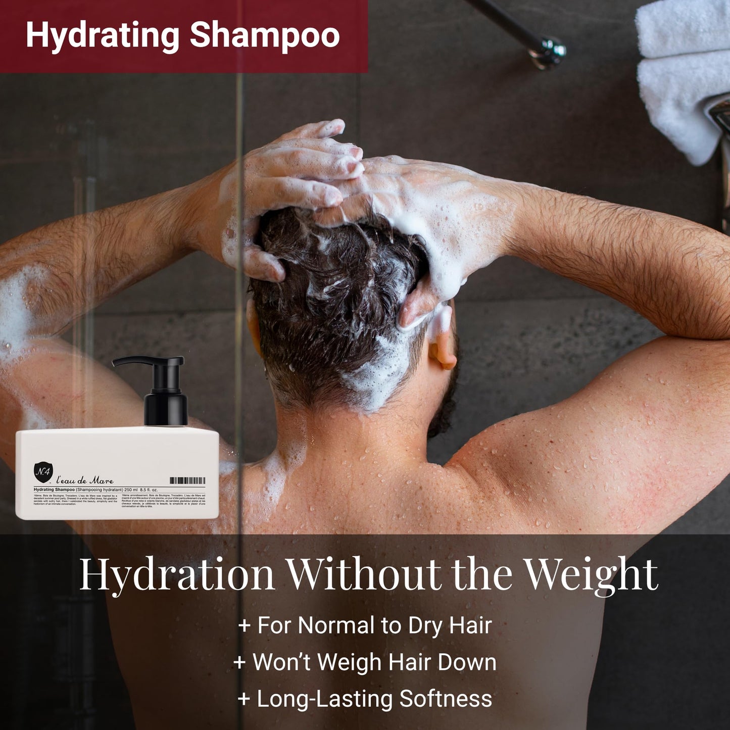 Number 4 Hydrating Gift Set Moisture-Rich Shampoo, Conditioner & Styling Products for Dry or Damaged Hair - Sulfate-Free, Vegan, Color-Safe Hair Care Beauty & Personal Care Number 4