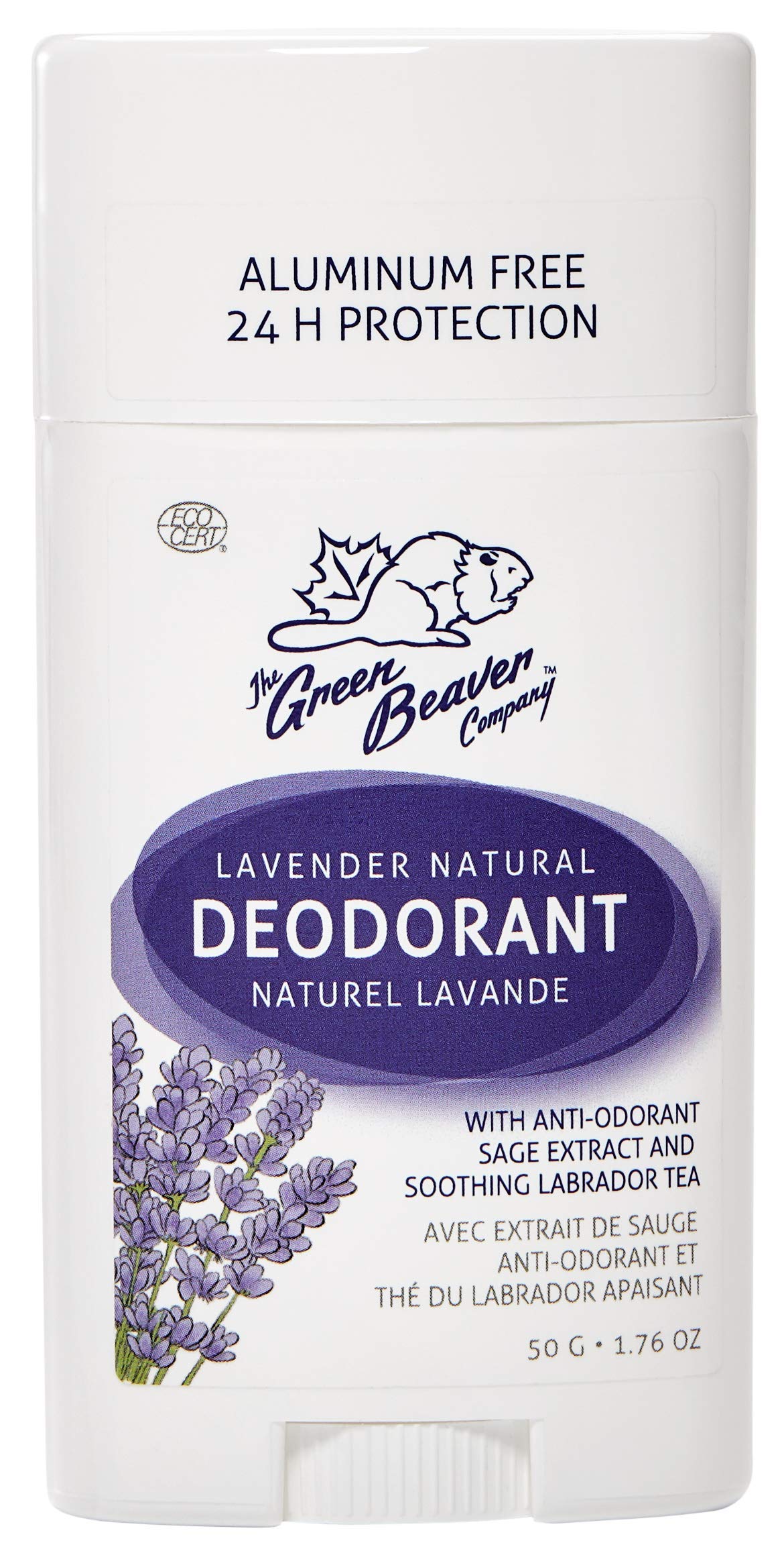 Green Beaver Lavender Deodorant Stick, 50 GR Beauty and Personal Care The Green Beaver Company