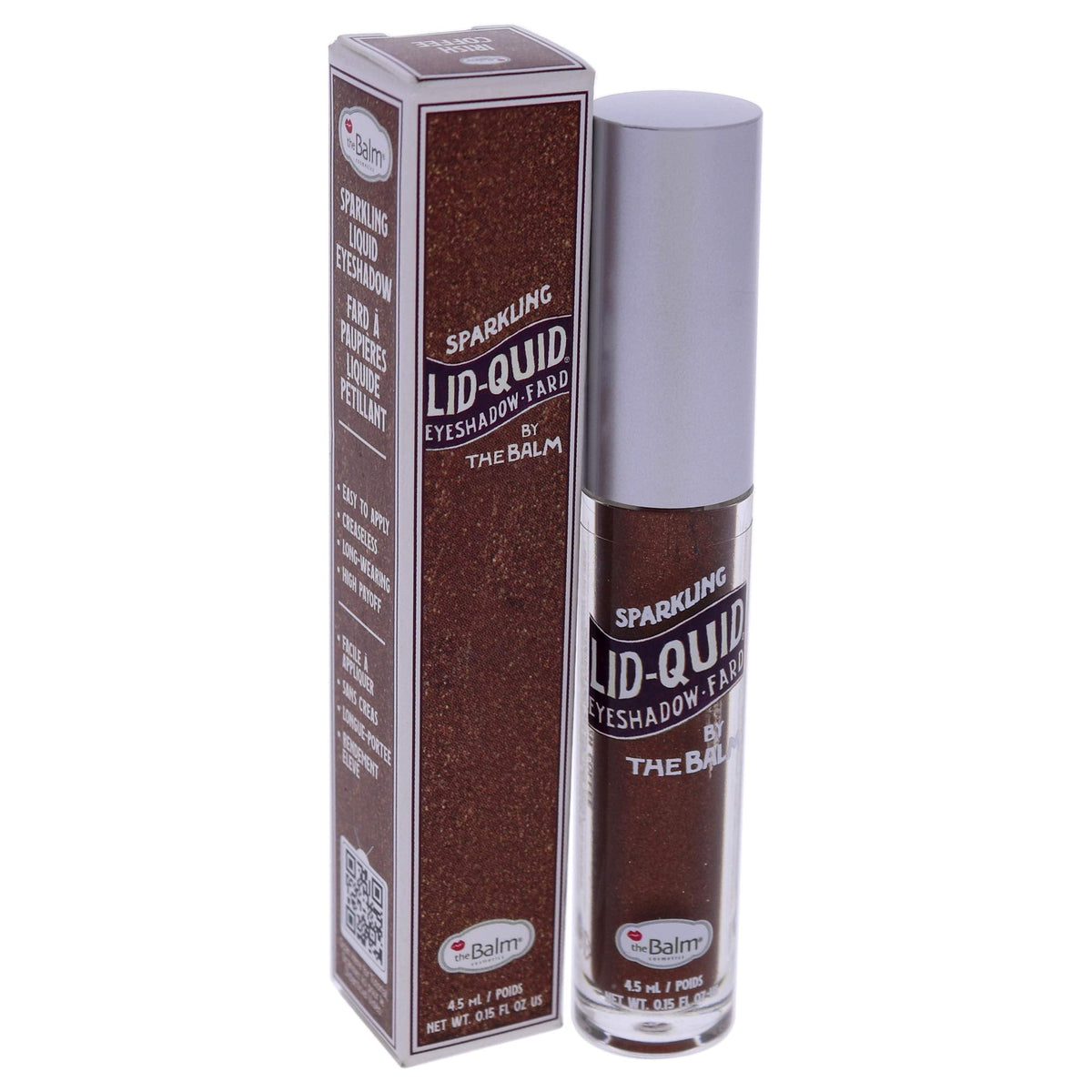 theBalm theBalm Lid-Quid Sparkling Liquid Eyeshadow, Irish Coffee Beauty & Personal Care theBalm